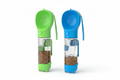 3-in-1 Portable Dog Water Bottle and Food Dispenser - Blue variant showcase